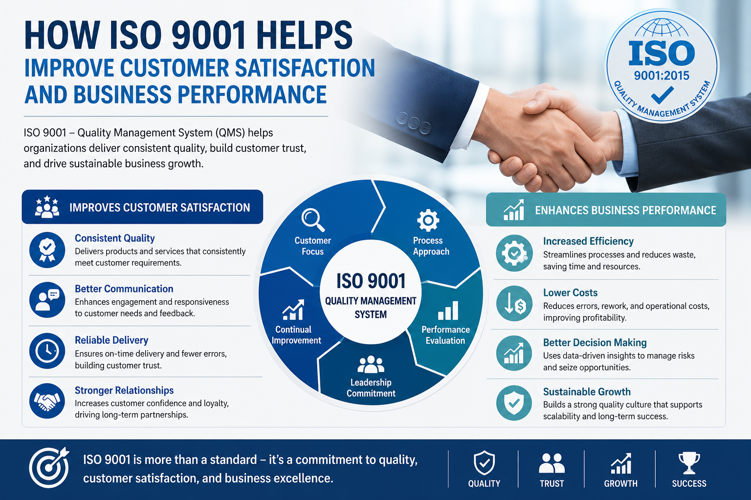 How ISO 9001 Helps Improve Customer Satisfaction and Business Performance